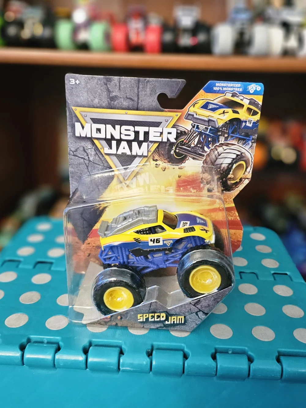Monster Jam Speed Jam Monsterized Monster Truck 1:64
